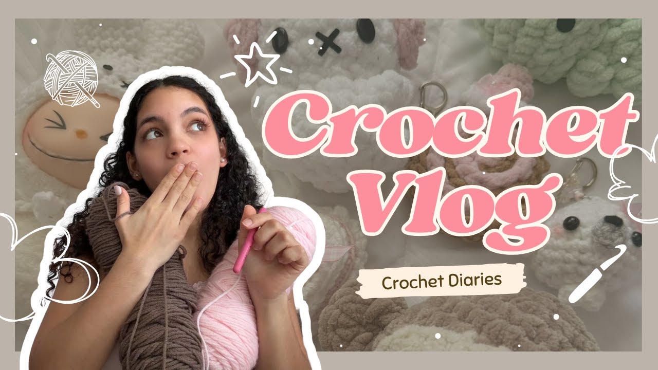 A Cozy Day in My Life as a Crochet Artist 🧶 | Crochet Vlog Diaries