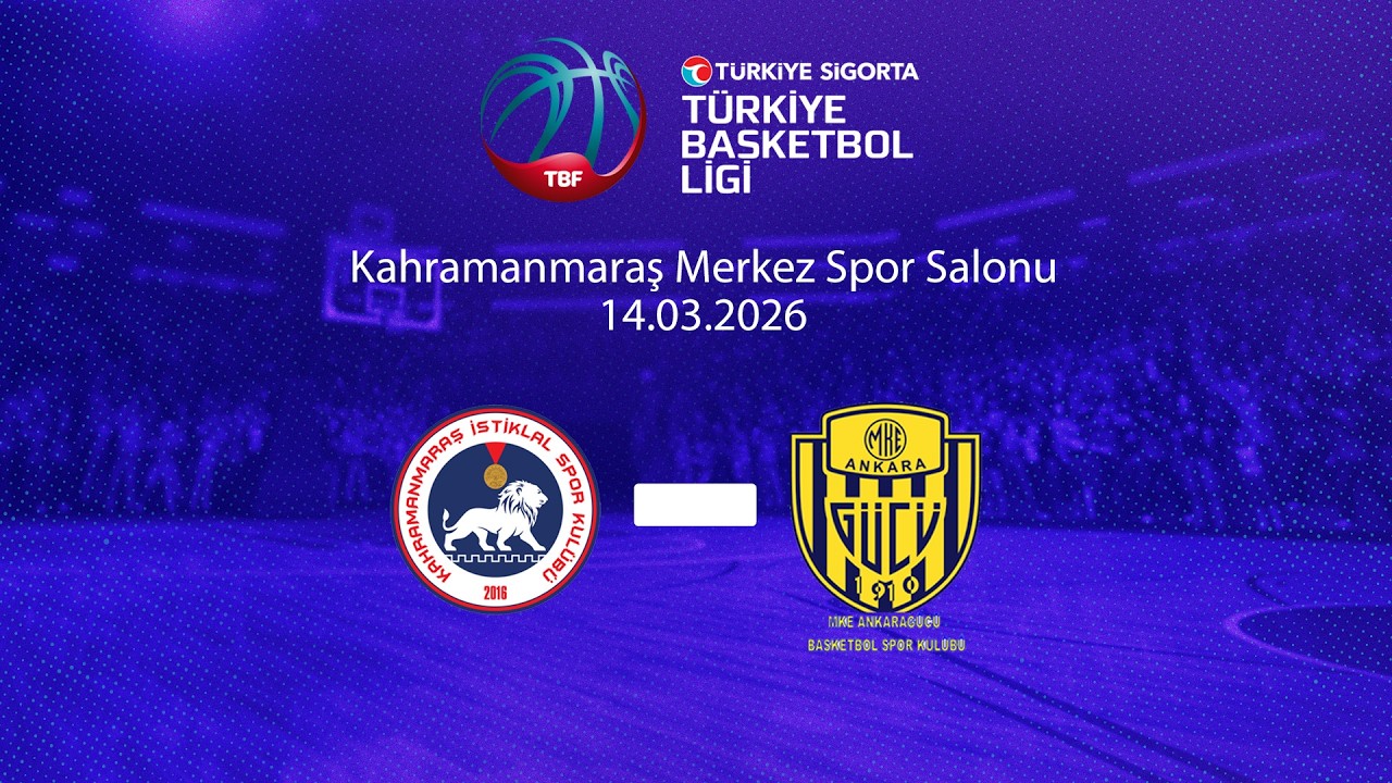Kipaş İstiklal Spor – MKE Ankaragücü Basketbol Türkiye Sigorta Türkiye Basketbol Ligi 28.Hafta