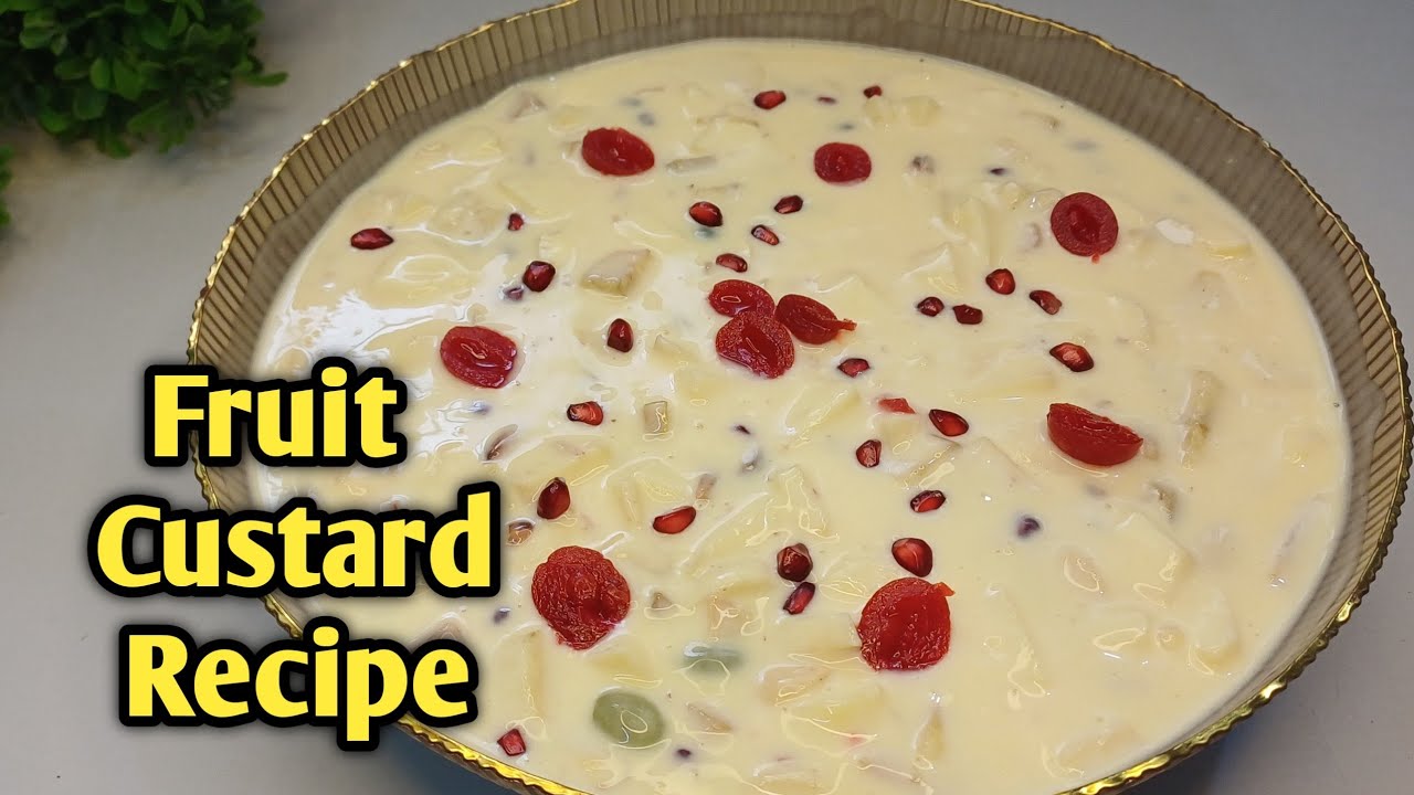 Fruit Custard Recipe || Easy Desert For Iftar || Mix Fruit Custard || Ramzan Recipe