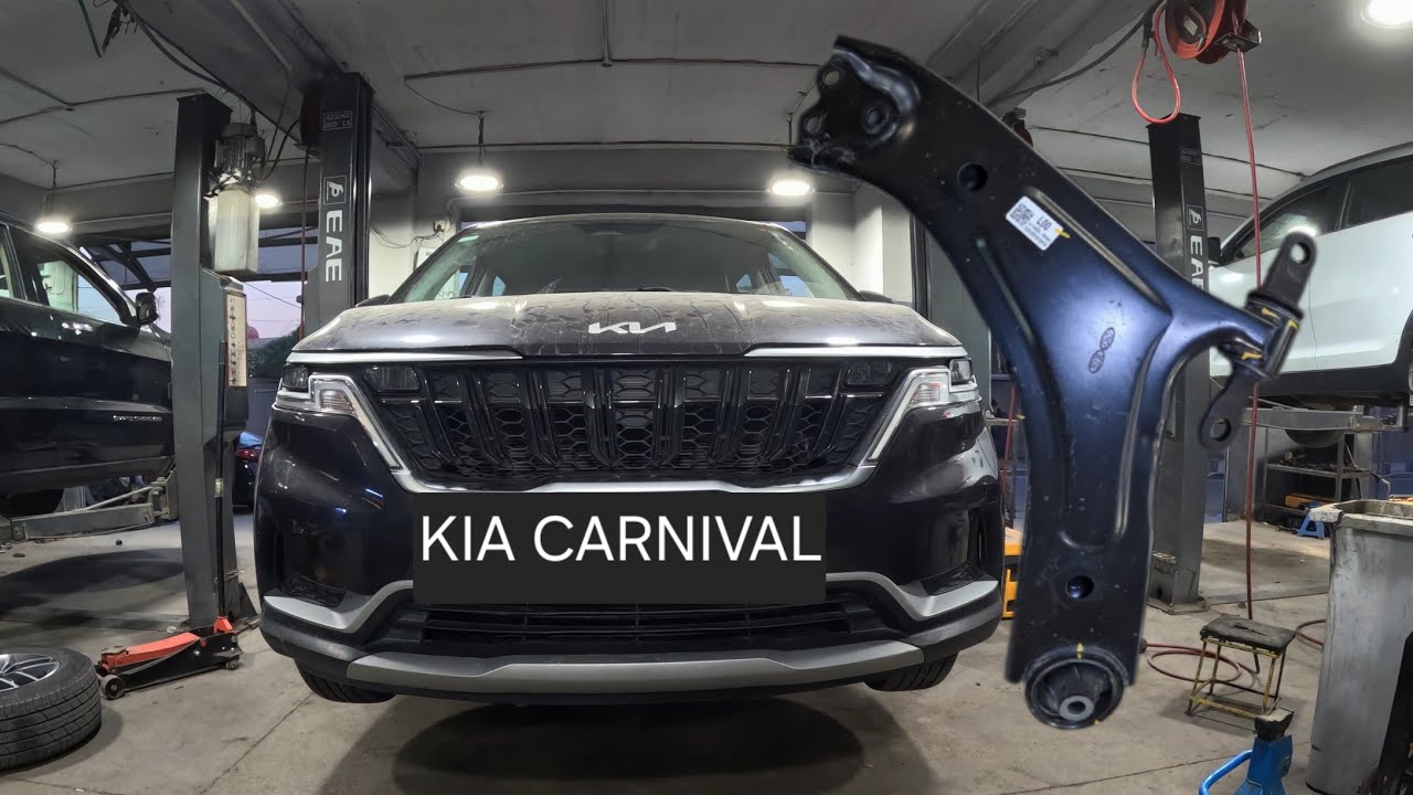 Como substituir o braço de controlo dianteiro ... Kia Carnival 2021-2026 (especificações de binário)