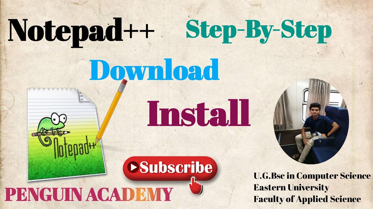 How To Download and Install Notepad++ on Windows | Sinhala | Step-By-Step | #NotepadPlusPlus