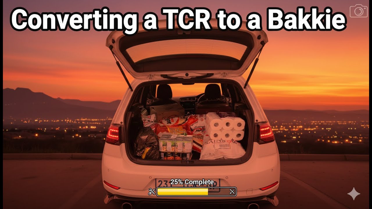 Golf TCR против The Mega Grocery Haul: из Рюстенбурга в Йобург!