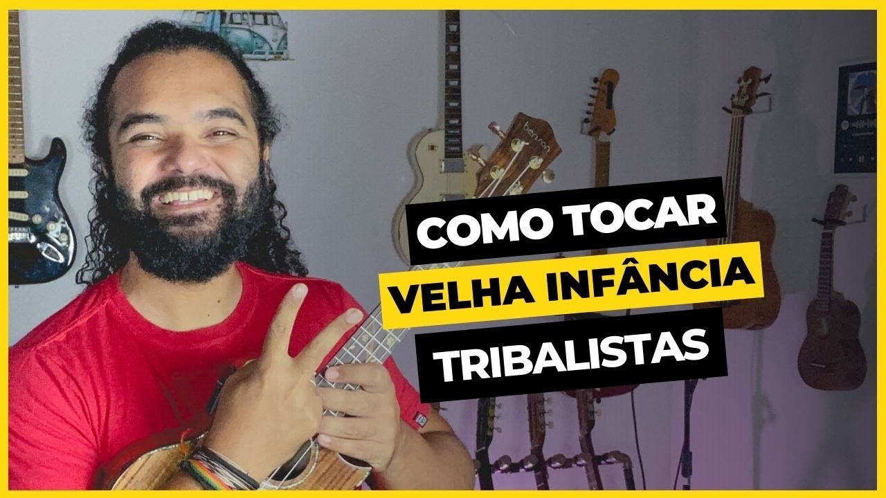 Como Tocar Velha Infância - Tribalistas | Aula De Ukulele - Tutorial