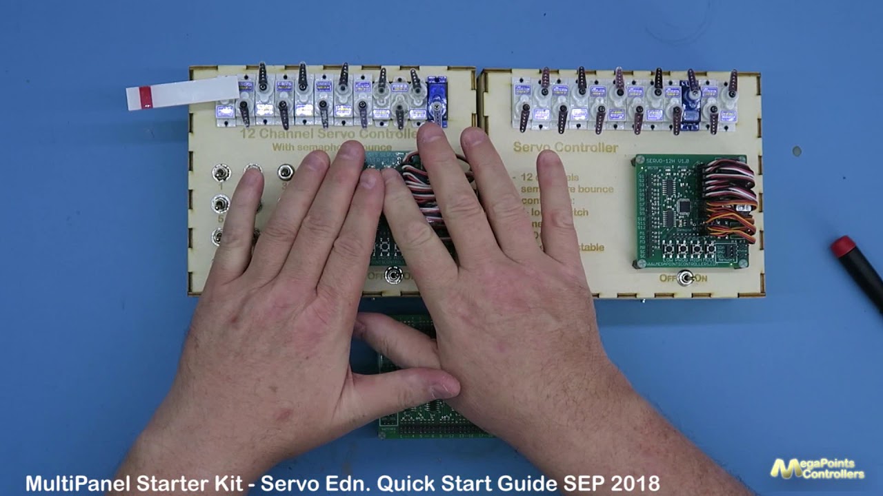 MultiPanel starter kit servo edition quick start guide - Updated for SEP-2018 software