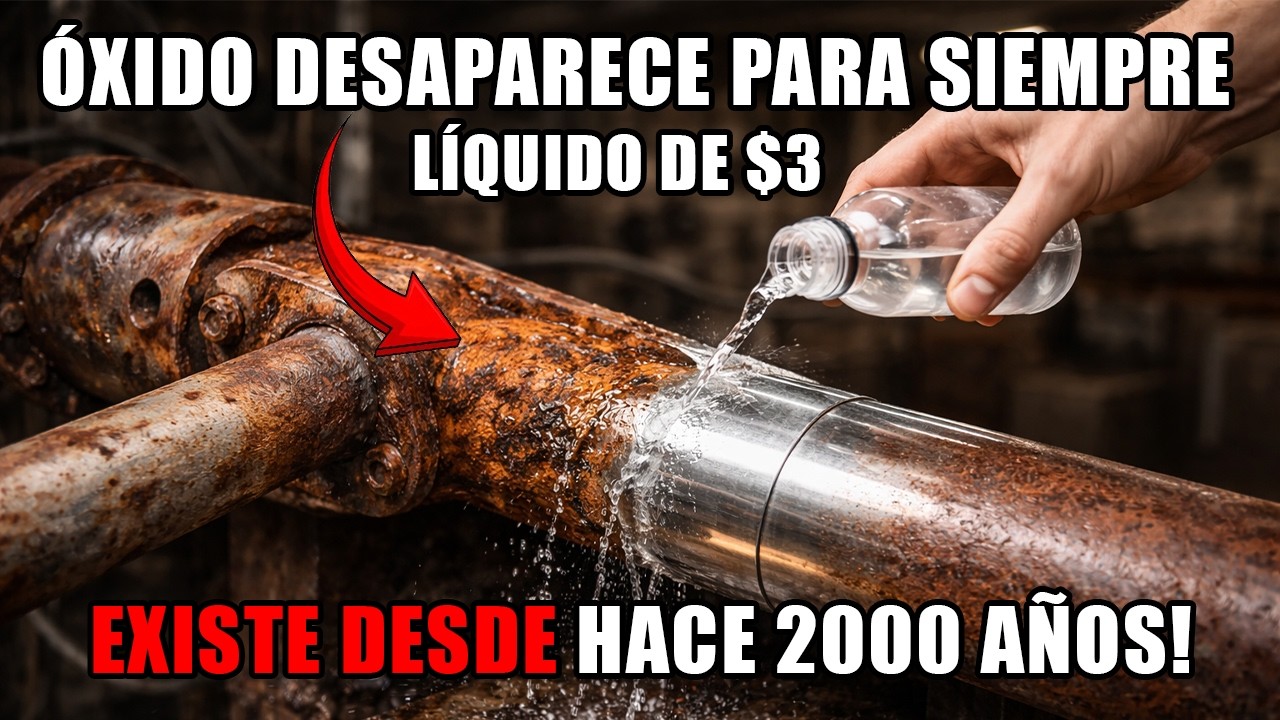 L&iacute;quido de $3: ELIMINA TODO el &oacute;xido PARA SIEMPRE, por eso quieren ocultarlo!