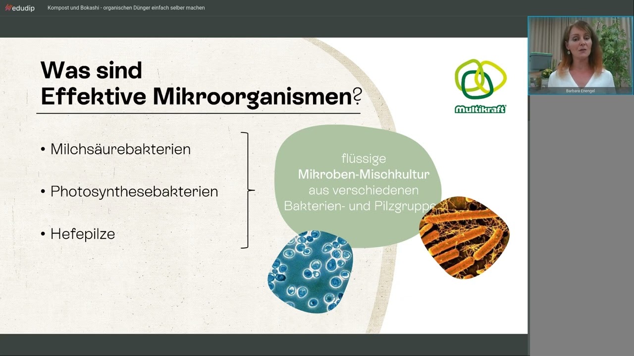 Kompost und Bokashi - organischen D&uuml;nger einfach selber machen - Webinar mit Barbara Enengel