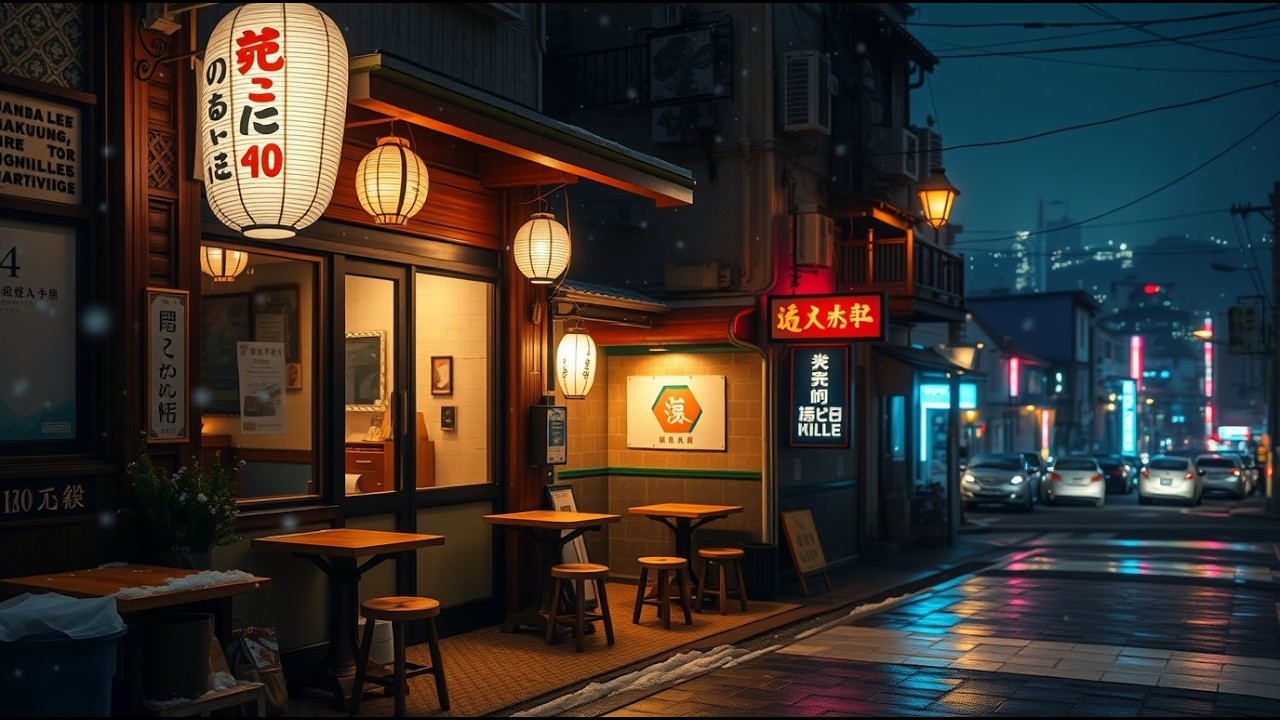 Rainy Cafe Lofi 🌙 Relaxing Lofi Rain Music for Studying, Sleeping & Calm Mind