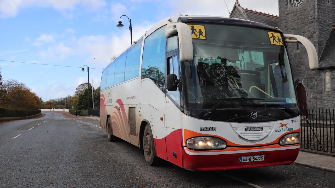 A Ride On Bus Éireann Irizar Century Scania K94 (SC62) on route 322 to Lorrha Village.