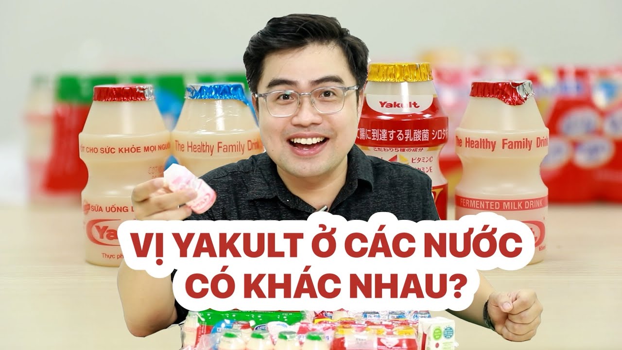 Vị Yakult ở các nước có khác nhau?  | VTV24