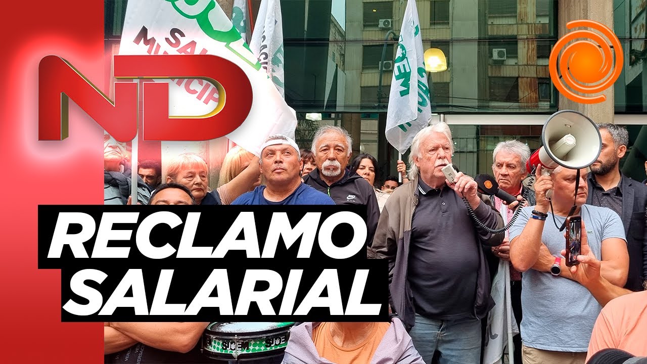 Daniele encabezó las PROTESTAS SALARIALES del SUOEM: “Llaryora y Passerini son responsables”