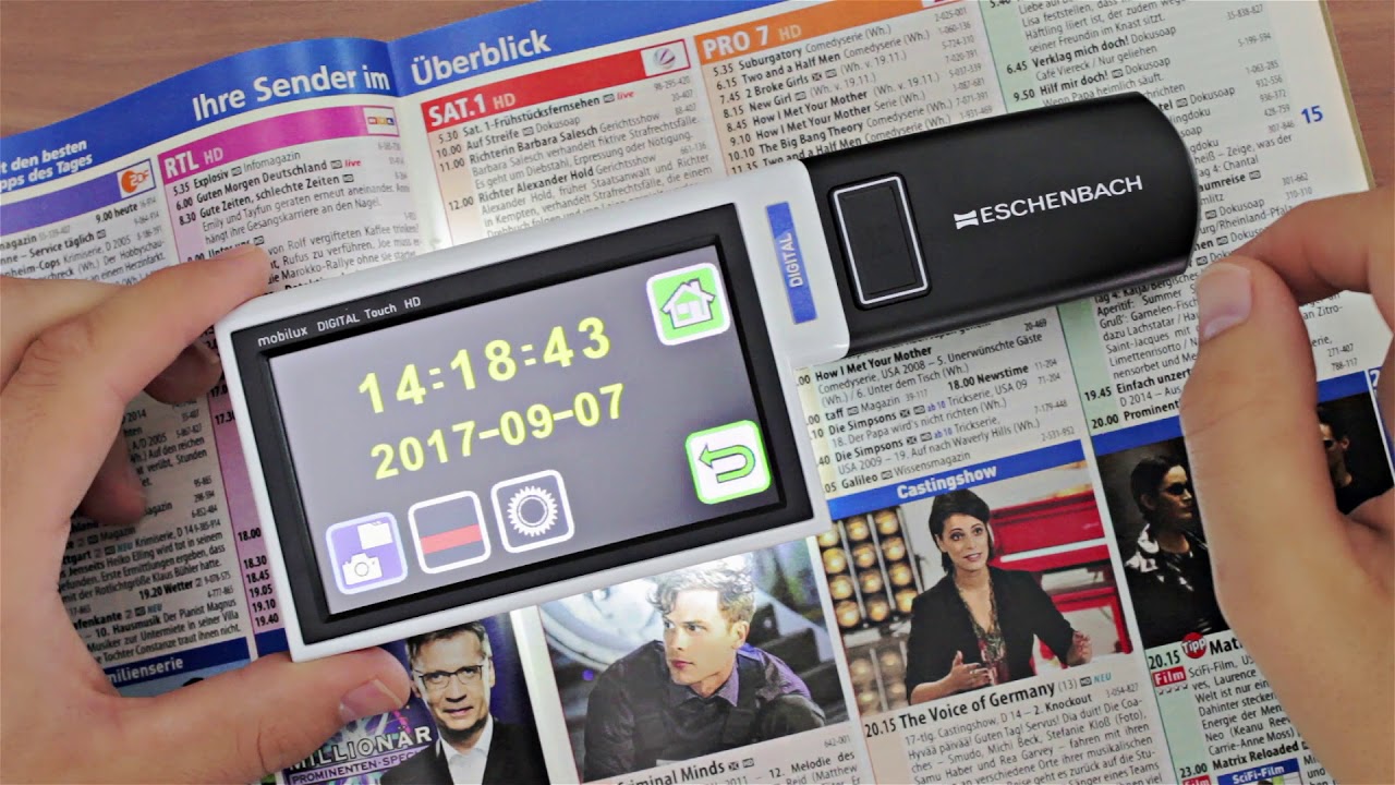 Mobile Lesehilfe Eschenbach mobilux digital Touch HD