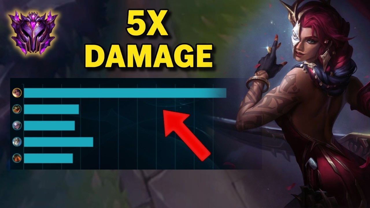 This is how you do 5x ANYONE'S damage on Samira! (Master Elo) 💀