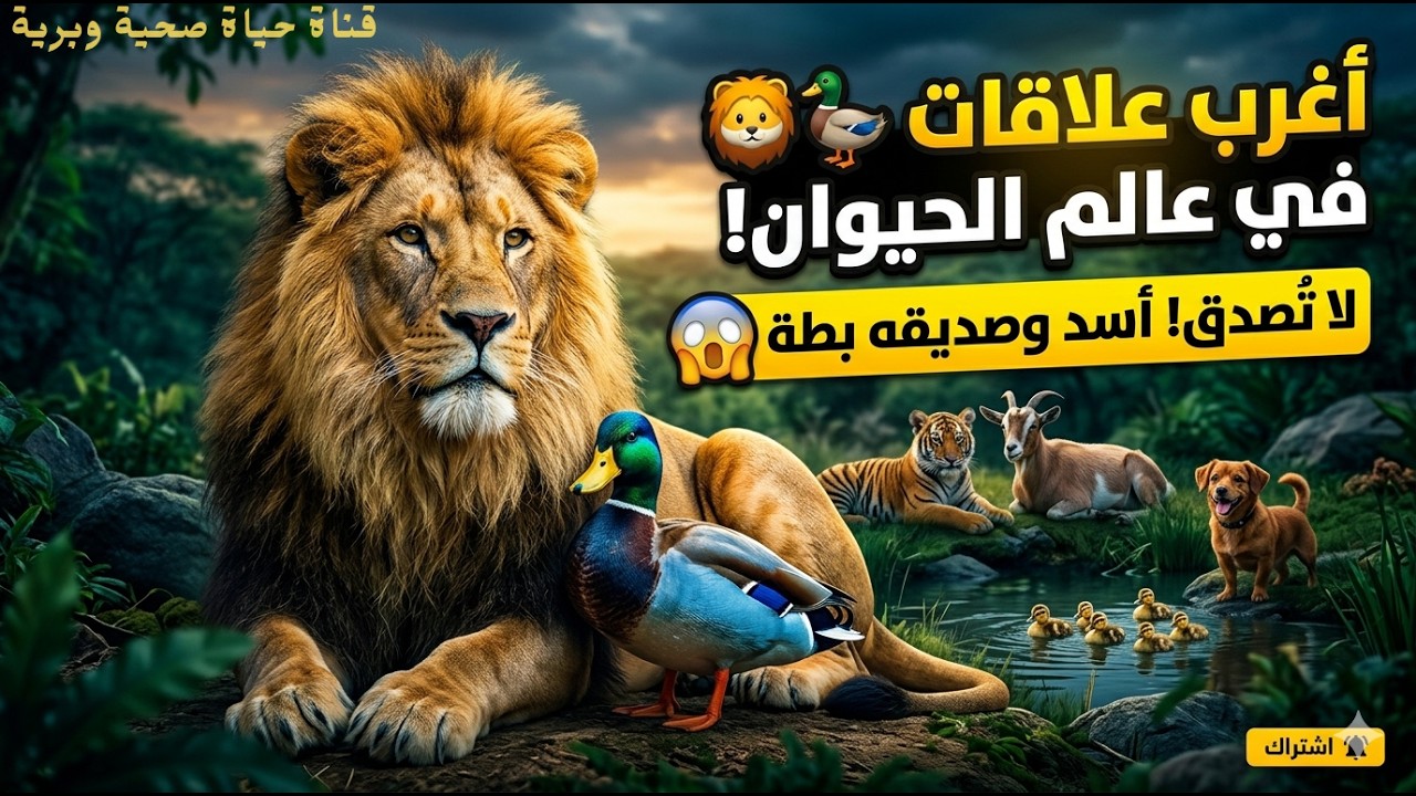 أغرب علاقات في عالم الحيوان!! 😲