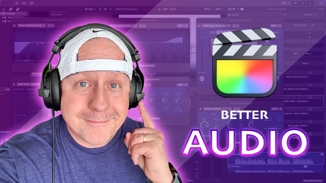 5 инструментов для улучшения качества звука в ваших видео с Final Cut Pro 11