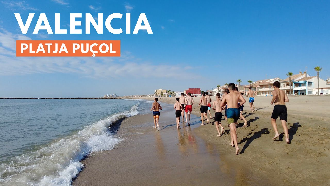 Valencia Beach Walk 2023 - Platja Puçol / SPAIN
