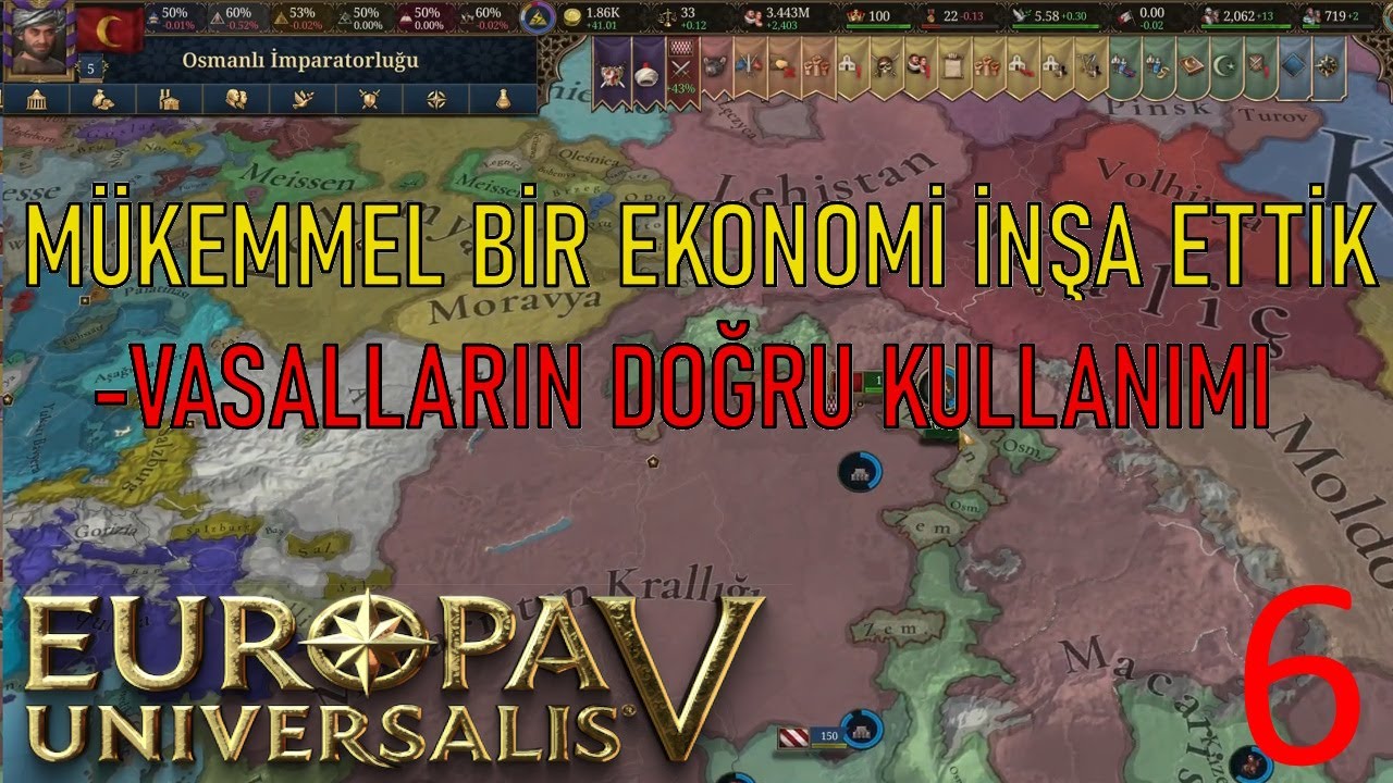 Vasallardan En Çok Faydayı Alıyoruz | Europa Universalis 5 [Bölüm 6]