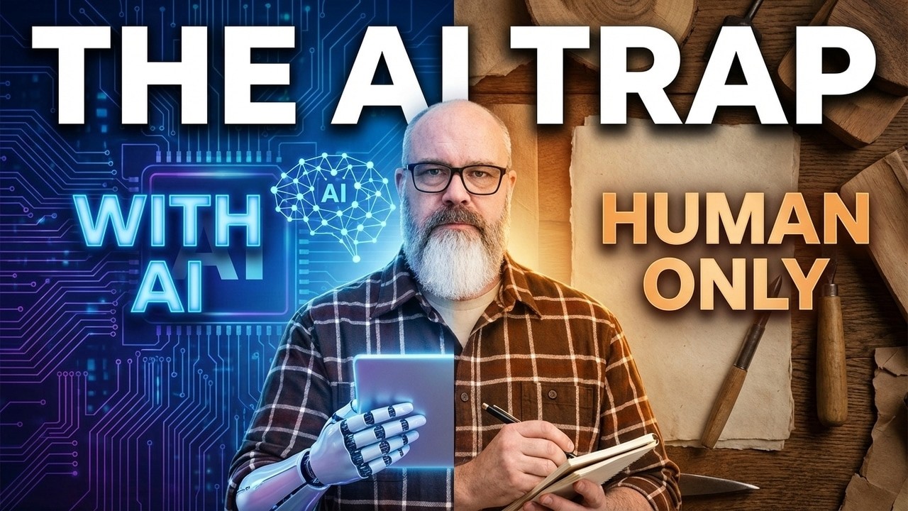 What I Don’t Use AI For — On Purpose
