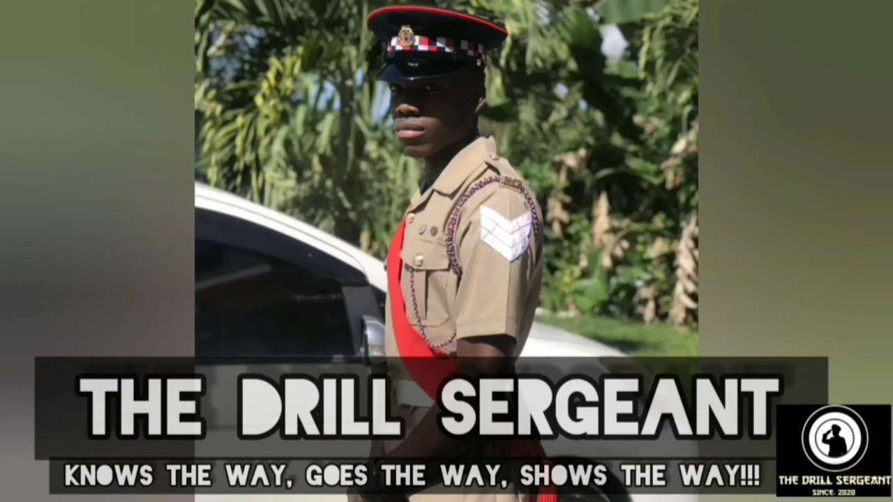 The Drill Sergeant - Position of Attention, Stand at Ease, Stand Easy