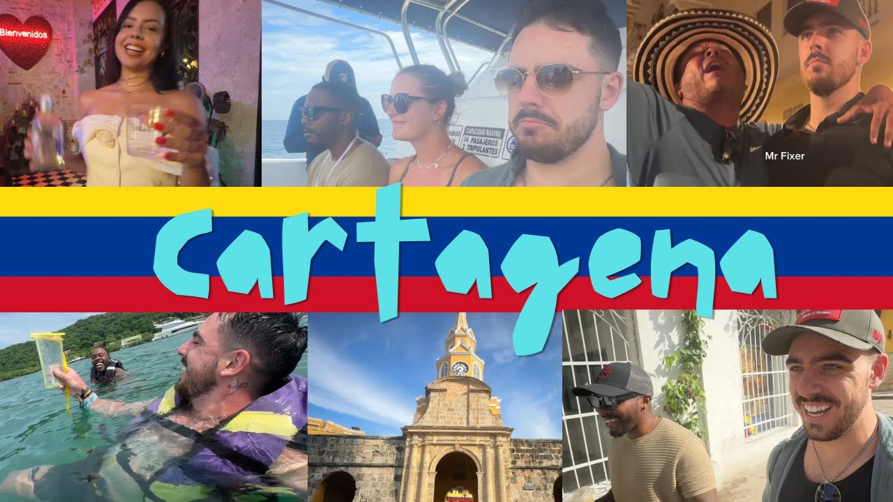 A day & night in Cartagena, Colombia!!