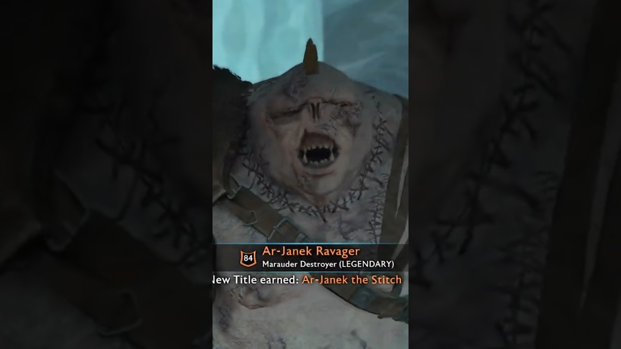 LOOK HOW HE CAME BACK! 👀 Olog comes back as the Rare Stitch #shadowofwar #lotr #lordoftherings