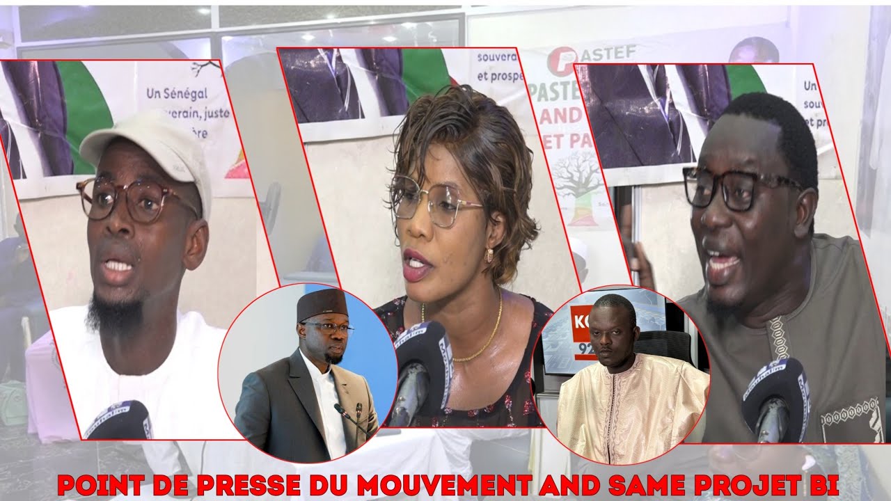 PASTEF TOUBA : Point de Presse du Mouvement And Saame Pojet bi 