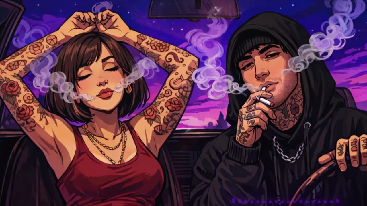 Late Night Drive in the Smoke 🌙 420 Chill Rap & Smoky Hip-Hop Beats Mix