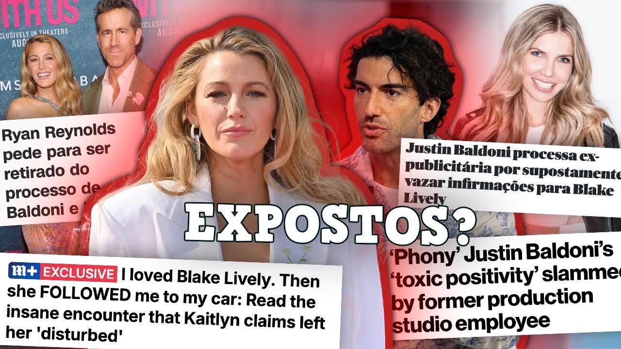 BLAKE LIVELY E RYAN REYNOLDS SILENCIARAM O JUSTIN BALDONI?