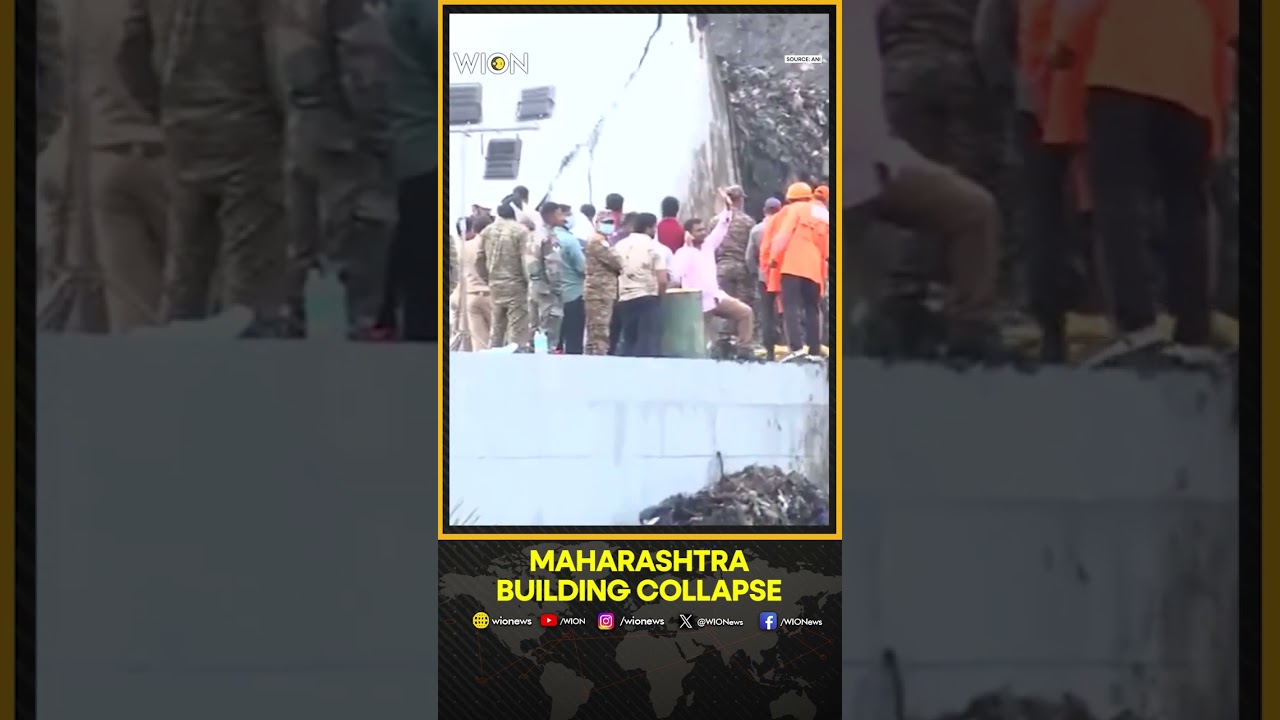 Maharashtra Building Collapse: Massive Rescue Operation Underway In Pimpri Chinchwad | WION Shorts