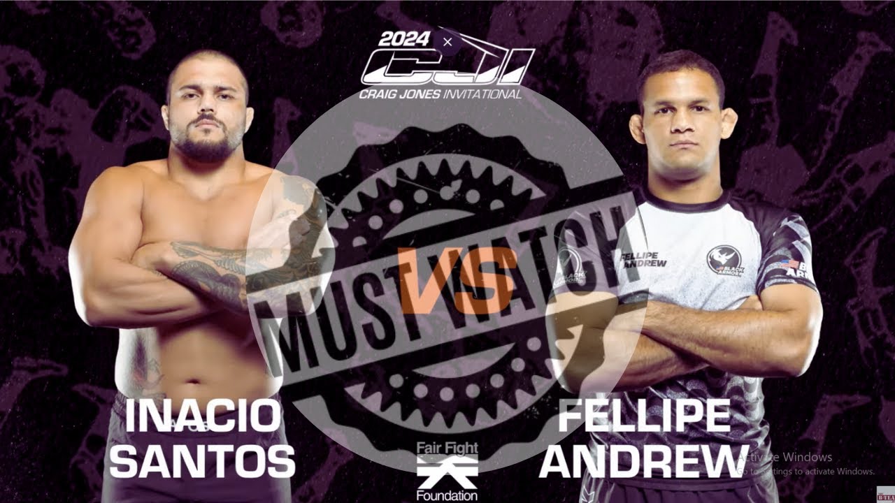 CJI Semi-finals Over 80kg: Fellipe Andrew VS Inacio Santos
