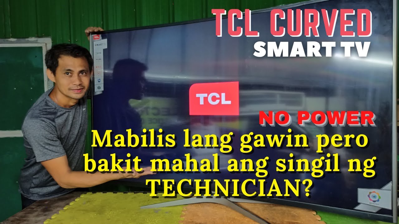 HOW TO REPAIR NO POWER SMART TV | TCL CURVED | C65C1US