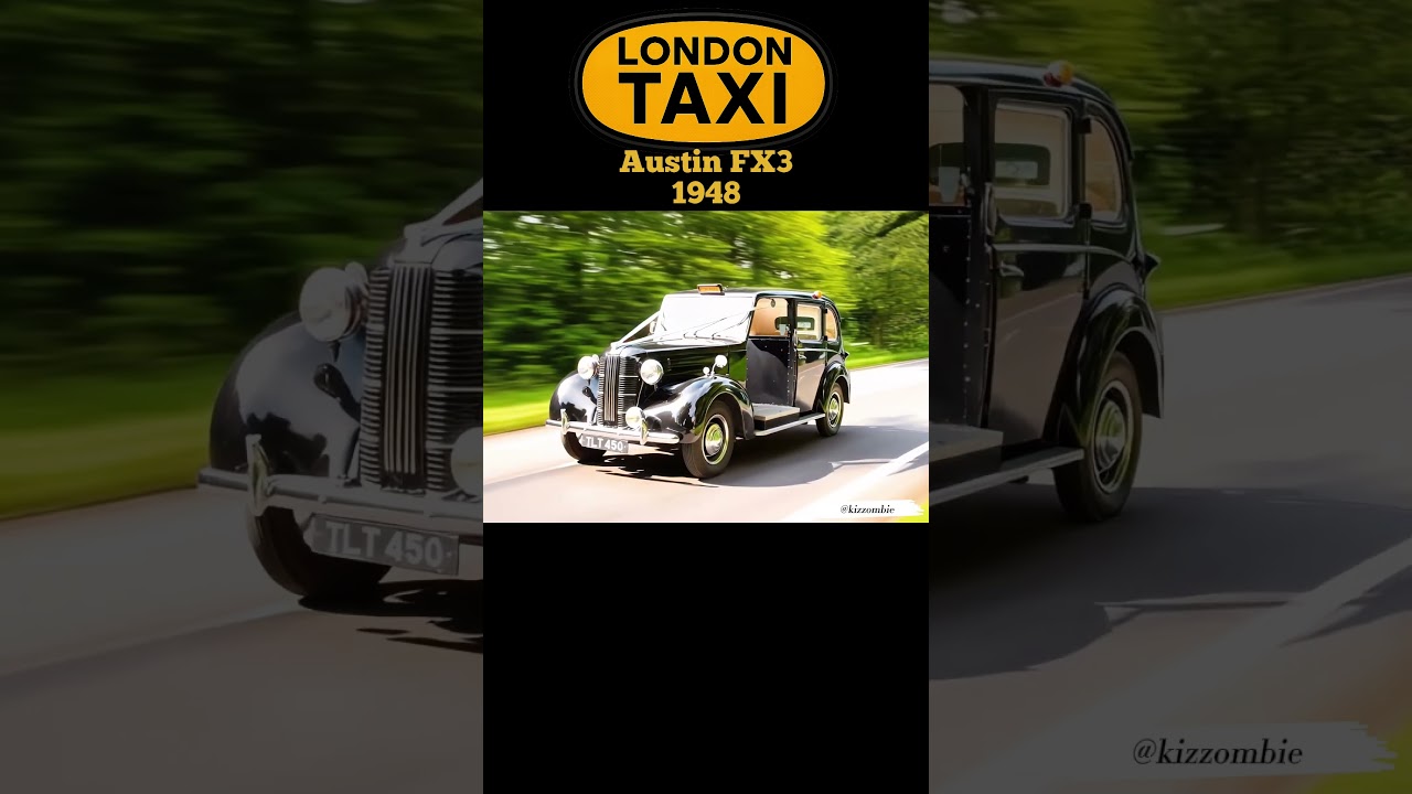 London Taxi Evolution (1834-2025) #shorts