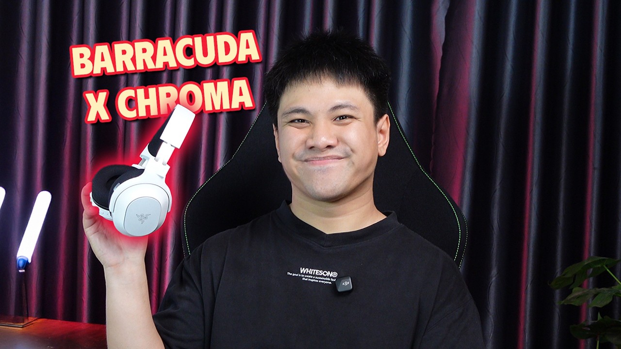 Hơn 1 năm, mới XÀI LẠI TAI NGHE, và nó TỐT! | Razer Barracuda X Chroma