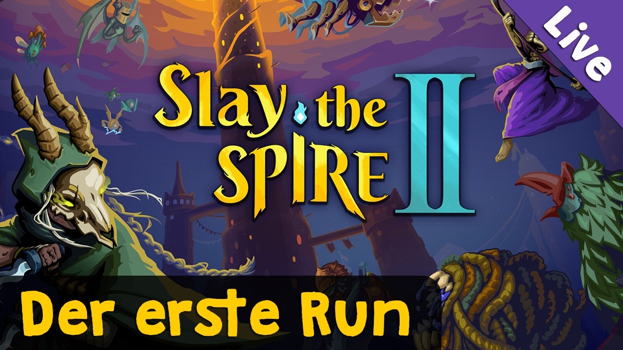 Slay the Spire 2 ✦ Mein erster Run! (Livestream-Aufzeichnung)