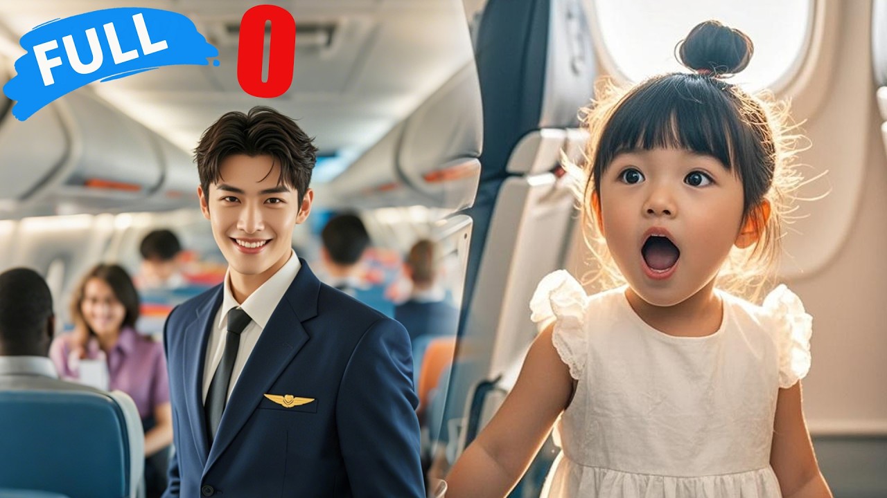 ✨5Y Little Girl Sees Death Timers on People’s Heads, Saves Handsome Pilot—Turns Out He’s Her Daddy!