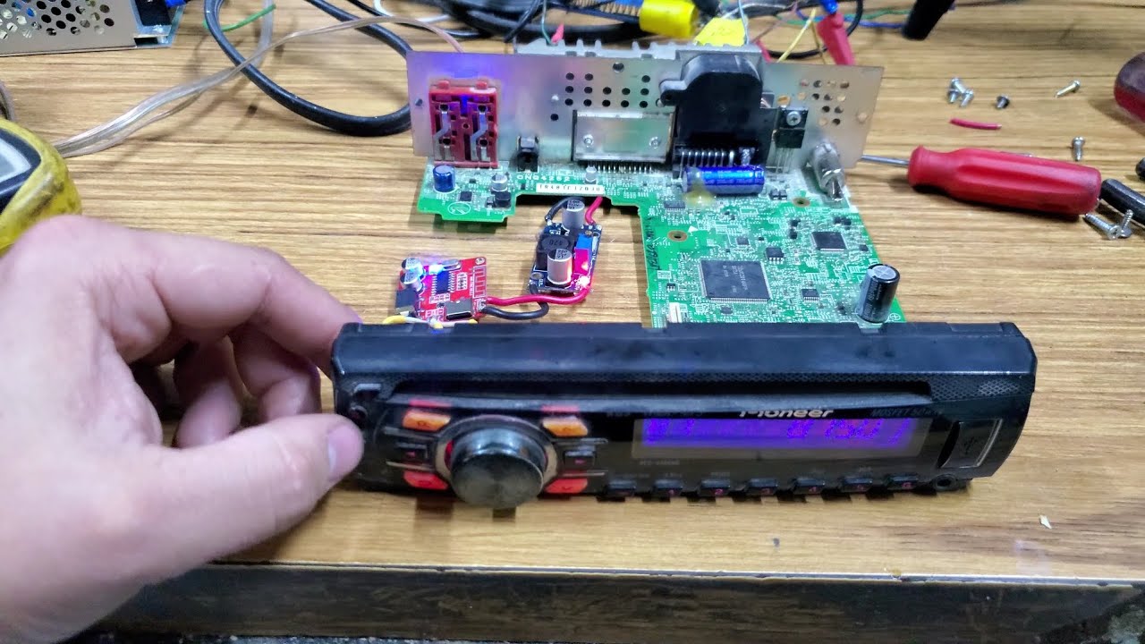Como Hacer Un estéreo Antiguo con Bluetooth. a bajo costo.