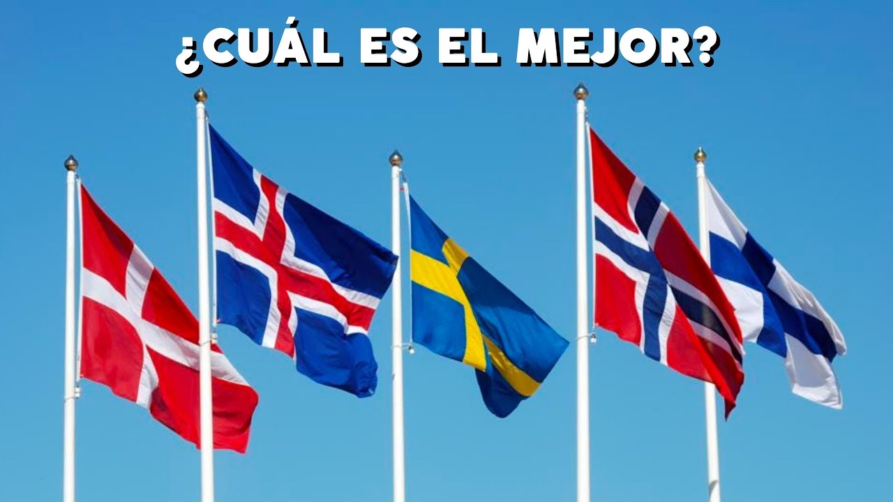 Vivir en el exterior: ¿Qué PAÍS NÓRDICO es mejor para vivir? 🇩🇰🇫🇮🇮🇸🇳🇴🇸🇪