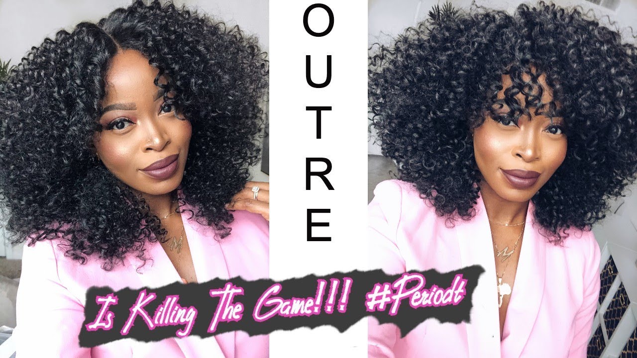 ⬇️$30 💣 OUTRE BIG BEAUTIFUL NATURAL HAIR AFFORDABLE CURLY WIGS 🔥|Type 3 & 4 Natural hair 💯