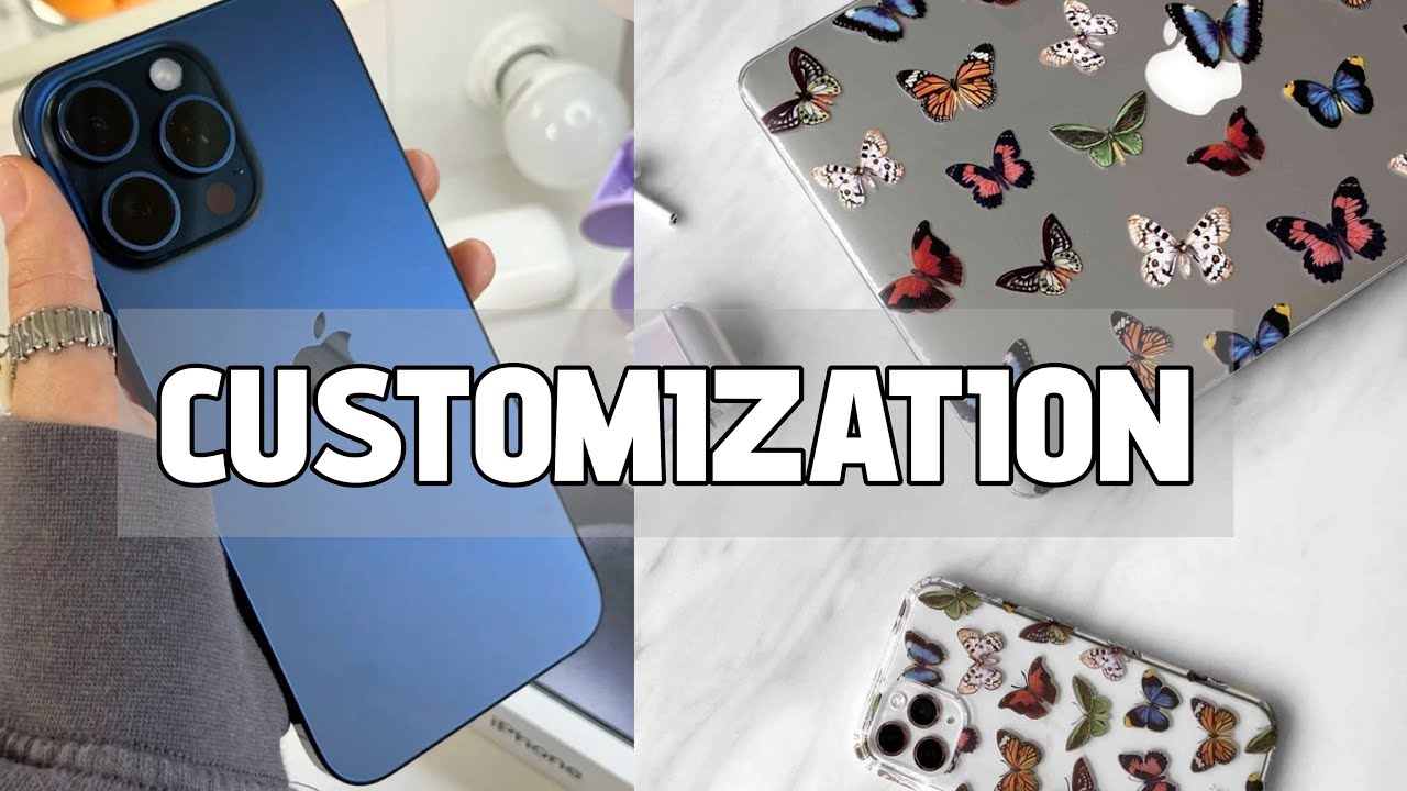 Aesthetic unboxing MacBook Air 15” M2 💻accessories and IPhone 15Pro (blue titanium) accessories 🛍️