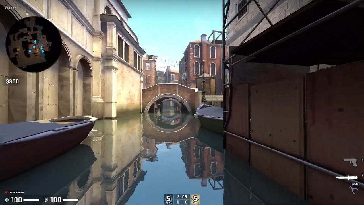 Counter-Strike: Global Offensive (2023) - Offline Gameplay - Canals