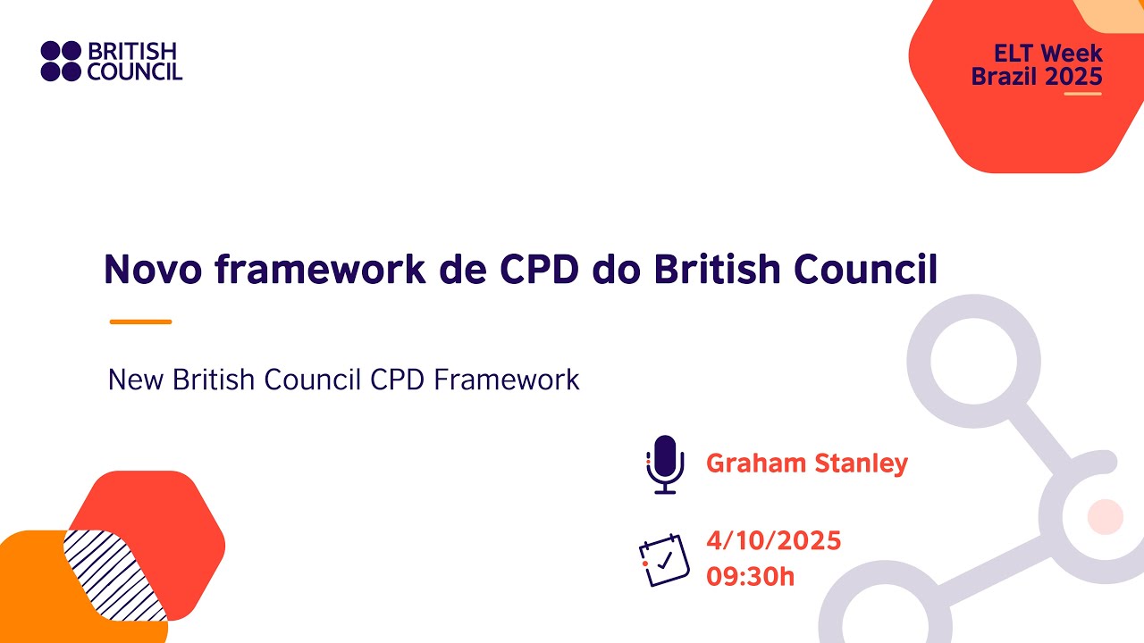 Novo Framework de CPD do British Council