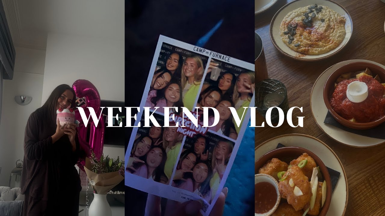 WEEKEND VLOG: my sister's birthday, 1D night out & lots of food!!