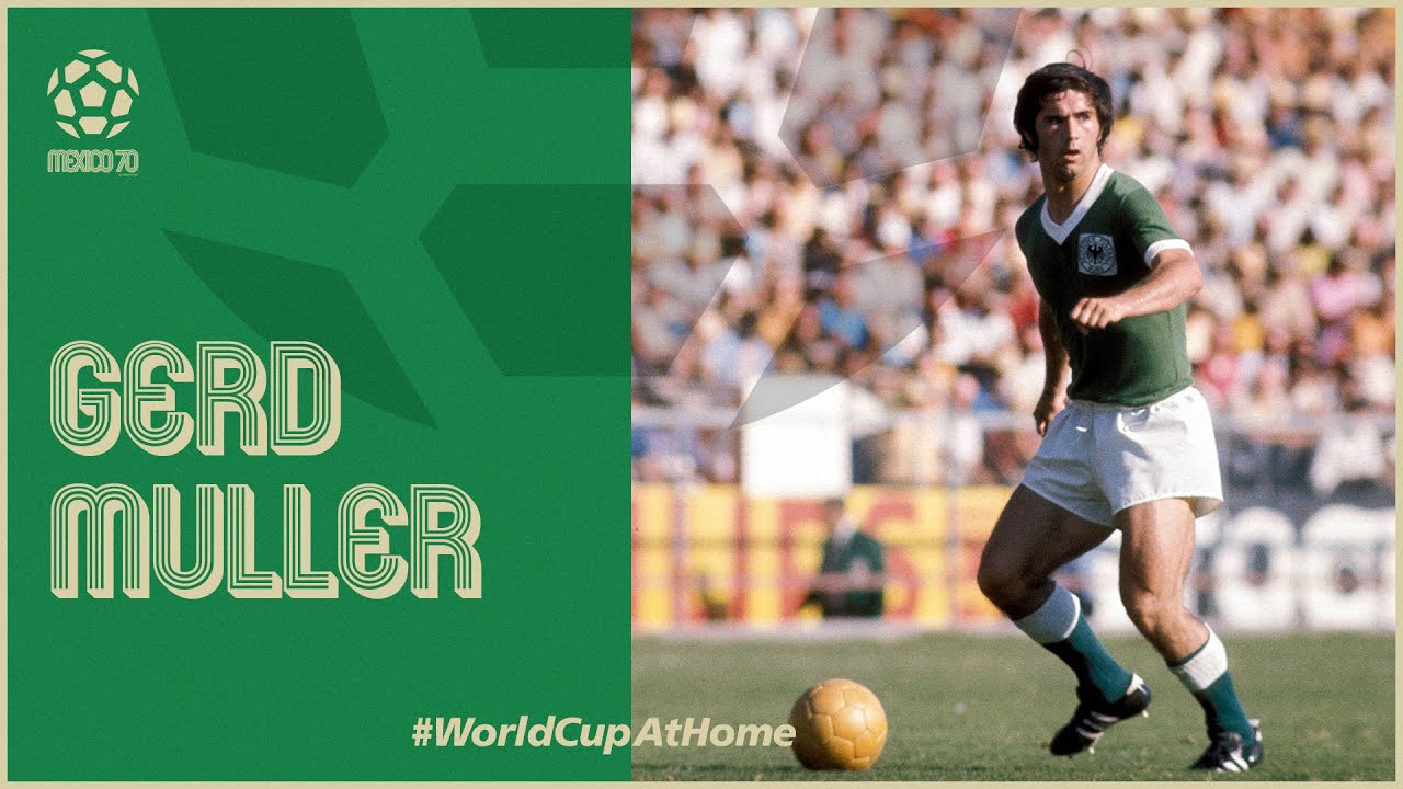 Gerd Muller | 1970 FIFA World Cup Goals