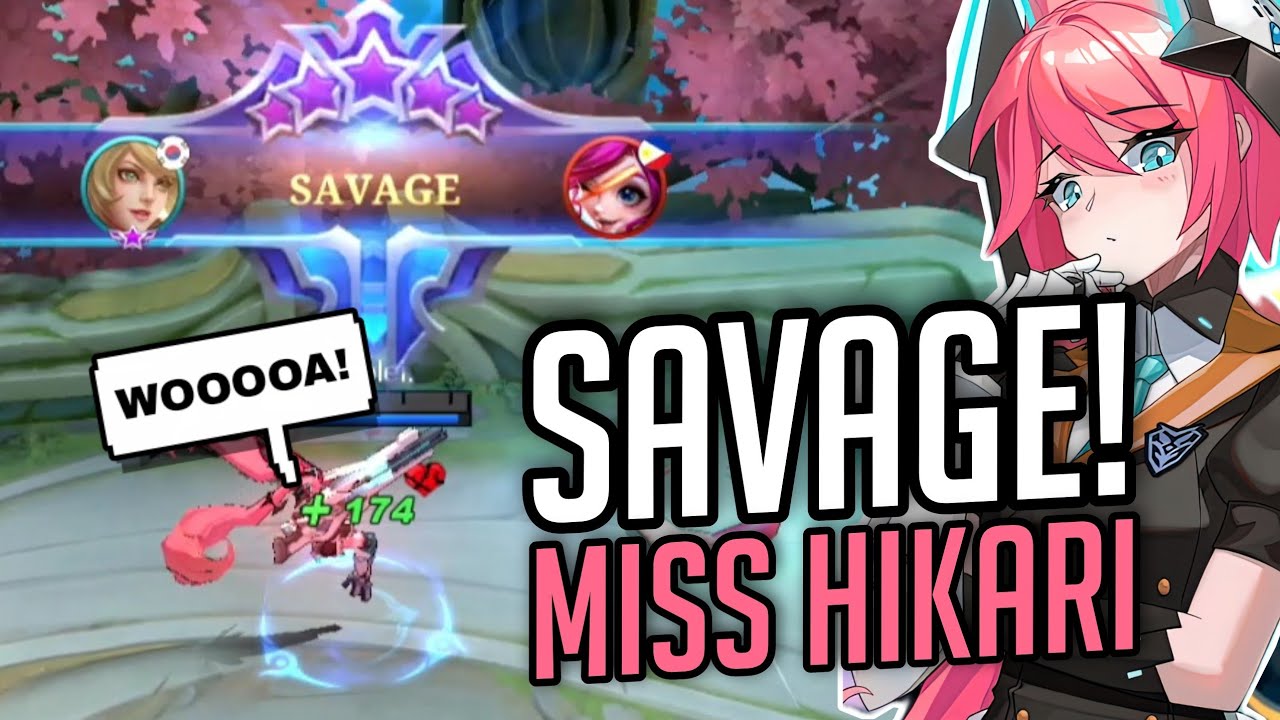 SAVAGE SA MISS HIKARI SKIN NI LAYLA | MLBB