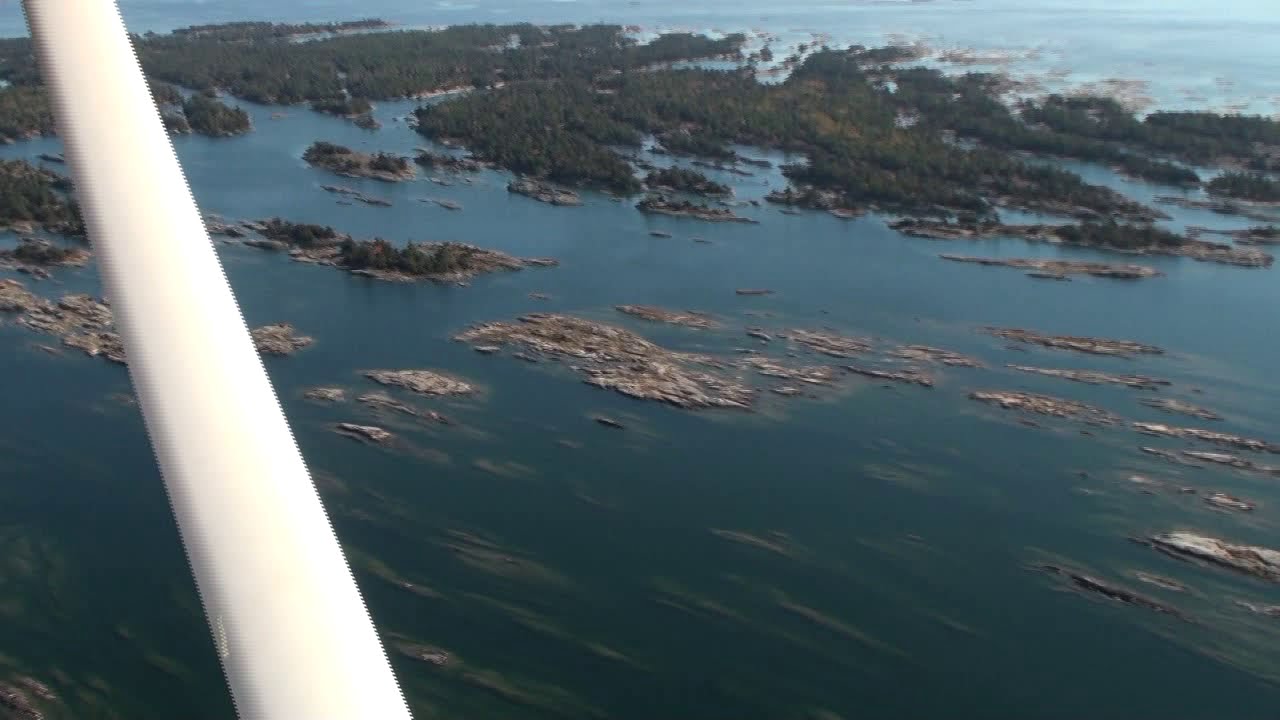 Bustard Islands flight