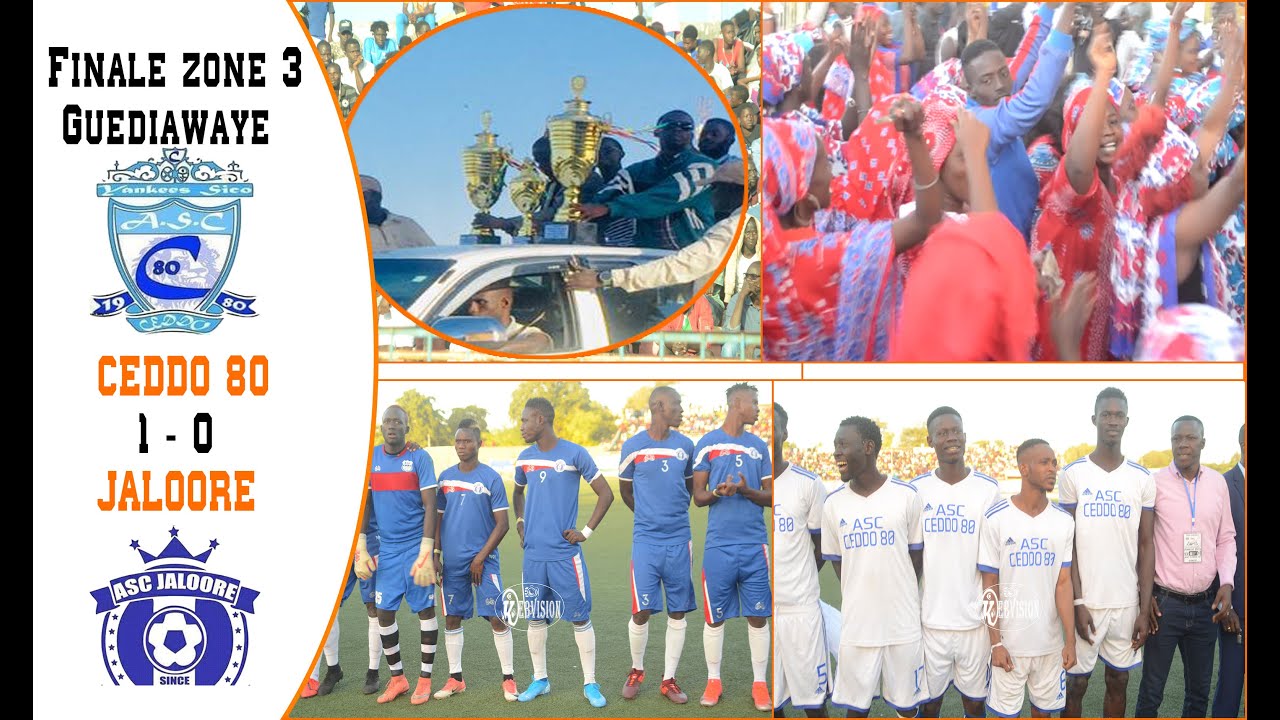 ASC CEDDO 80 vs JALOORE: le film de la final Zone 3 de Guediawaye