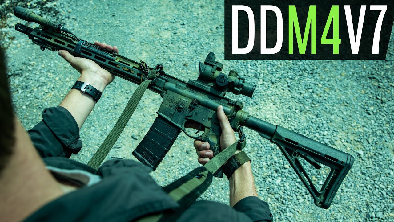Распаковка Daniel Defense DDM4V7, комплектация, стрельба, мнения
