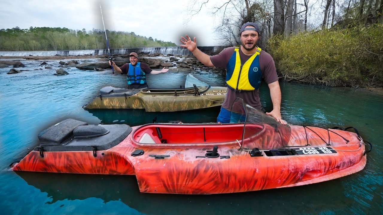 I Bought JET POWERED Kayaks From Facebook Marketplace!! (BIG FISH!)