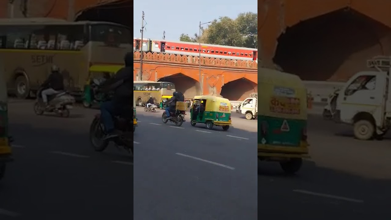 Uncle ji inspired by Aamir khan 🤣😅 famous PK movie shooting point in Old Delhi #pk #aamirkhan