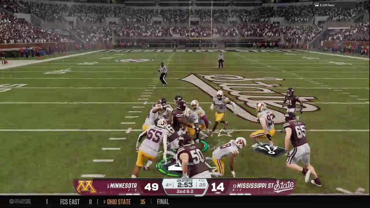 3 Star Revival Dynasty -  Week 2, 2027 - chillgate28 vs D-229-finest