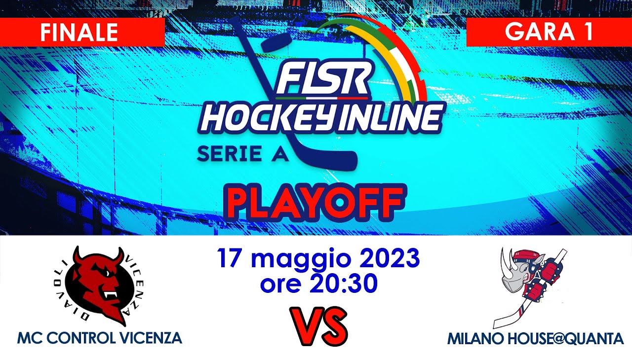 Finale Scudetto - Gara-1 - MC Control Diavoli Vicenza x H.C. Milano House@Quanta